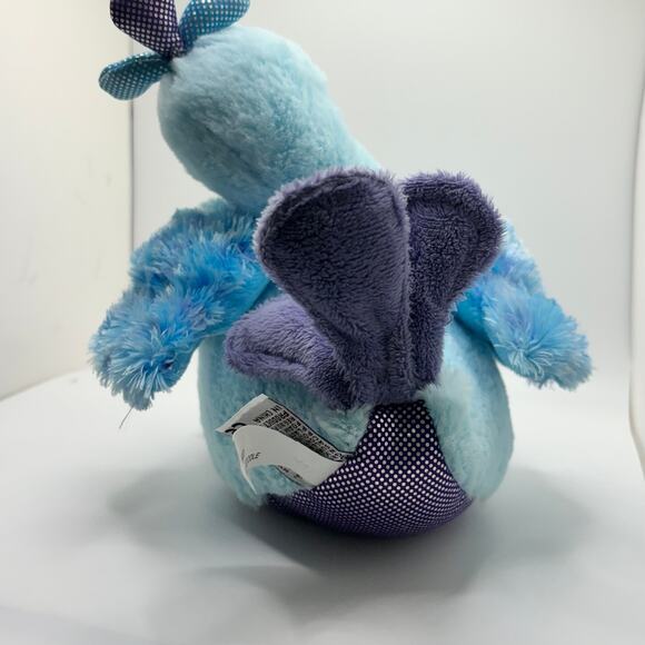 Ganz Webkinz Blufadoodle Purple Blue Bird Plush 9" Stuffed Animal HM453 - Picture 3 of 10